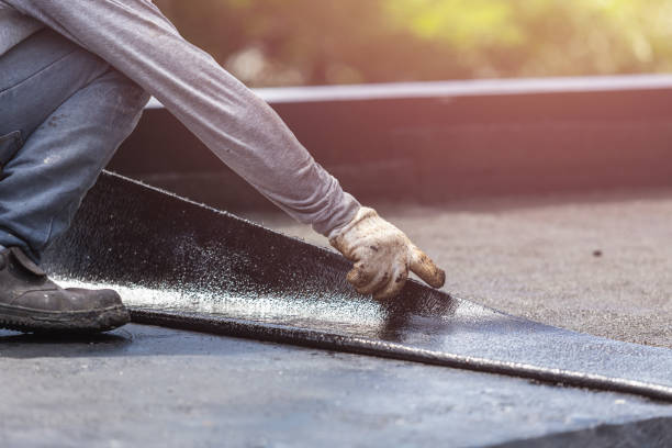 Professional Emergency Waterproofing technician working in Woodstown, NJ